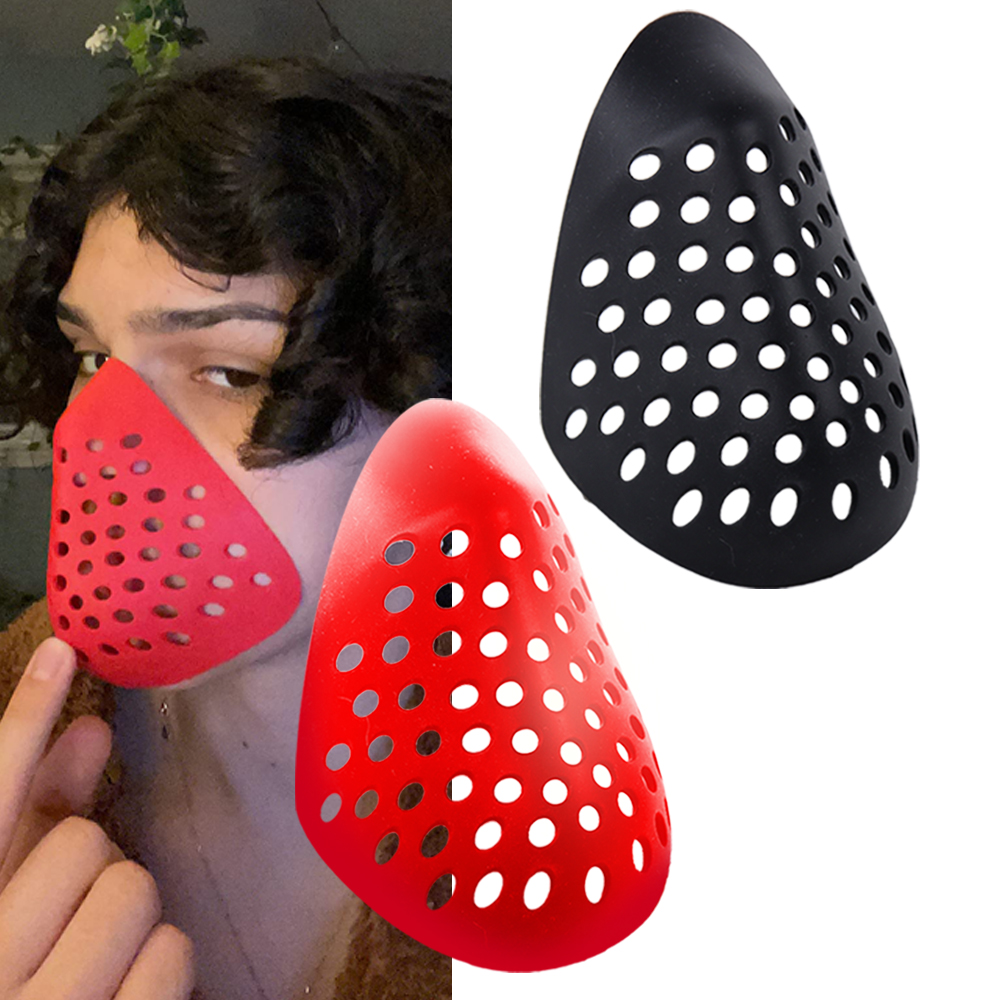 Half Face Bracket Silicone Mas - Silicone Mask Bracket ulasan dan harga