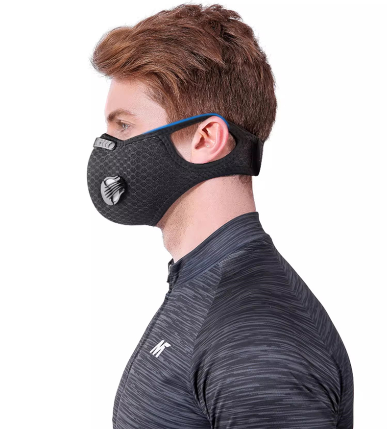 Cycling Mask Sport Washable Re - Dust Mask Construction ulasan dan harga