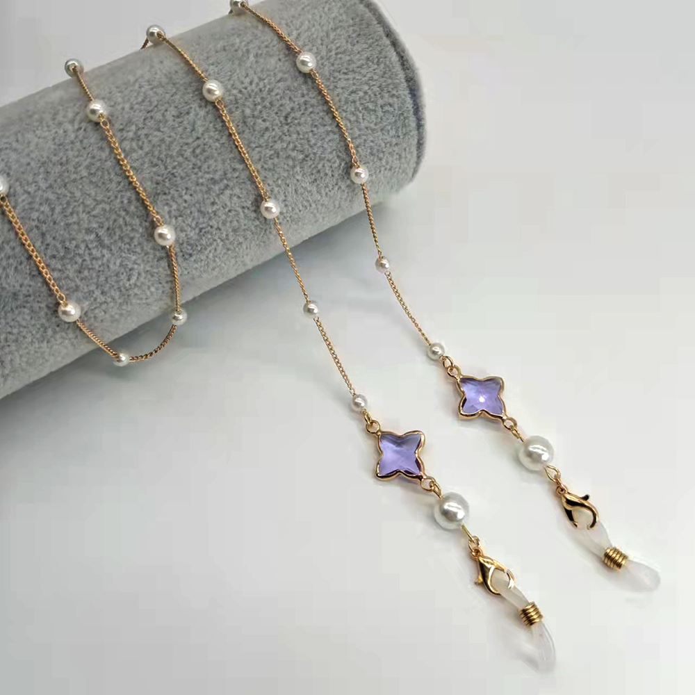 Women Eyeglass Chain Plastic B - Mask Chain Holder ulasan dan harga
