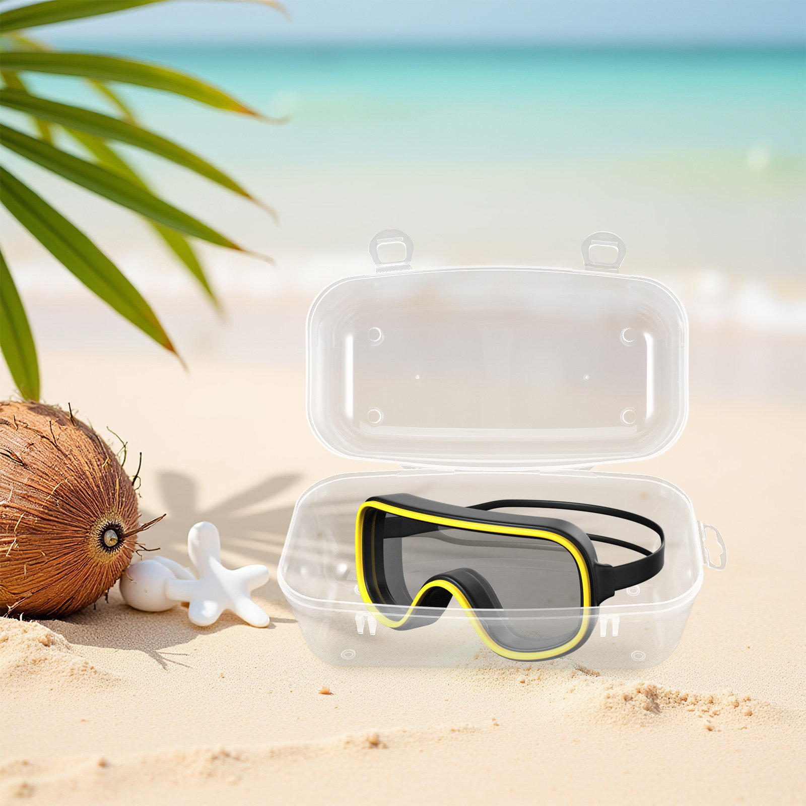 Portable Diving Masks Case Har - Mask Case Hard Shell ulasan dan harga