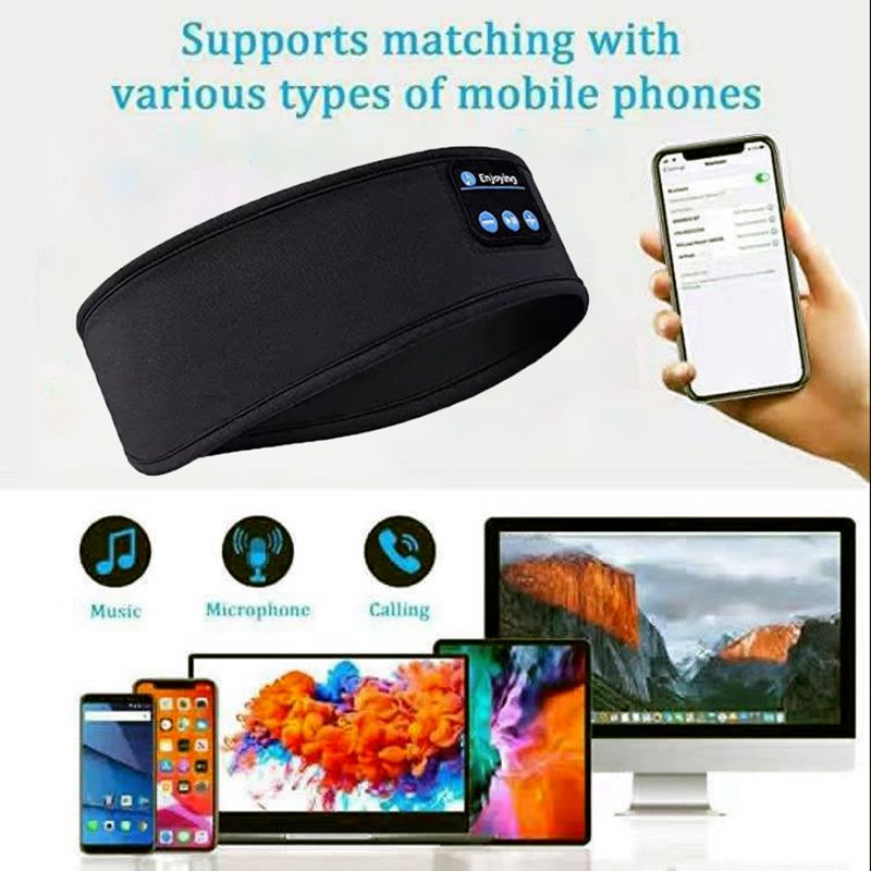 Wireless Bluetooth Sleeping He - Mask Lanyard Adjustable ulasan dan harga