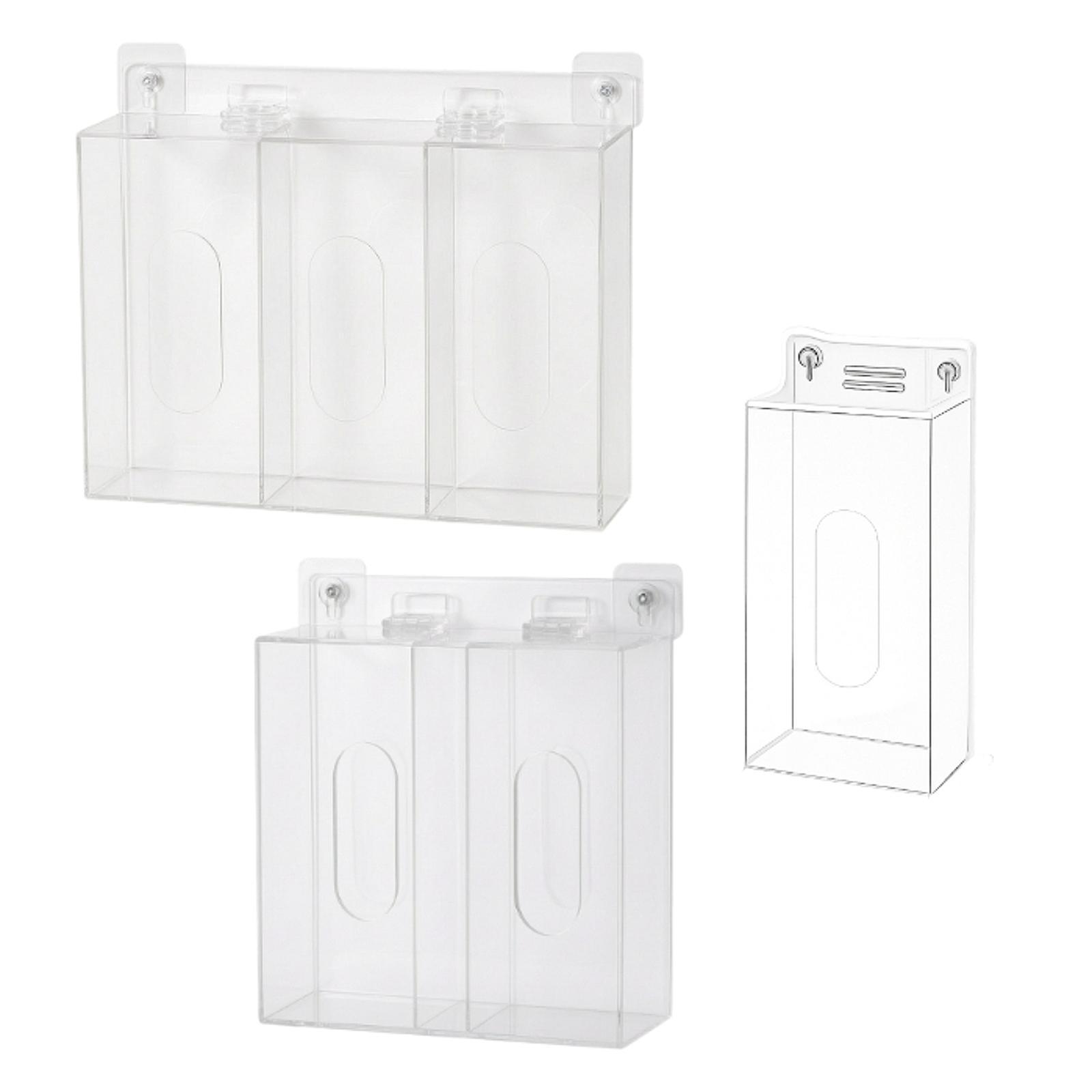 Space Saving Acrylic Glove Box - Face Mask Storage Box ulasan dan harga