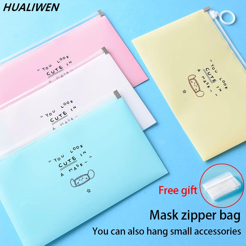 4pc Fashion Mask Cover Bag Por - Face Mask Storage Box ulasan dan harga